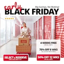 Access Storage - London Airport - self serve Promotion