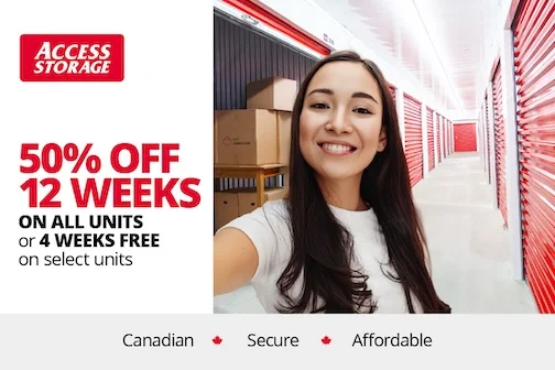 Access Storage - London Airport - self serve Promotion