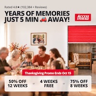 Access Storage - London Airport - self serve Promotion
